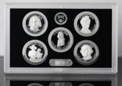 CoinNews Semiquincentennial 1776-2026 S Proof Silver Quarters – Obverses