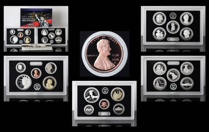 CoinNews photo collage 2026 Silver Proof Set