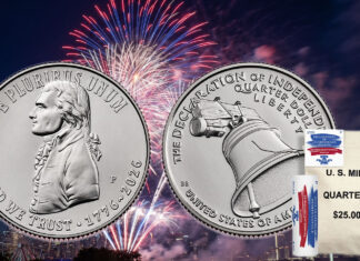 U.S. Mint Launches 1776-2026 Declaration of Independence Quarter Declaration of Independence Quarter launch