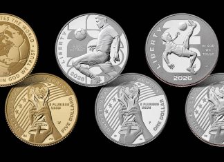 U.S. Mint FIFA World Cup 2026 Coins Go on Pre-Order Thursday FIFA World Cup 2026 Commemorative Coins
