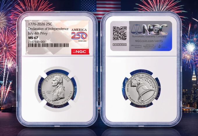 NGC-Label Declaration of Independence Quarter - Privy
