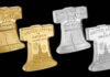 U.S. Mint Liberty Bell-Shaped Coins and Medal Launch July 16 US Mint image Liberty Bell-Shaped Gold Coin and Silver Medal