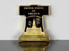 1776-2026 $125 Freedom Ringing Half-Ounce Gold Coin - Reverse