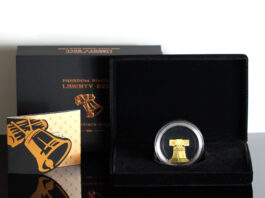 US Mint Sales: 1776-2026 Freedom Ringing Coins Arrive 1776 ~ 2026 $125 Freedom Ringing Half-Ounce Gold Coin and Display Case