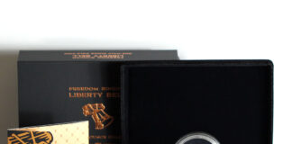 US Mint Sales: 1776-2026 Freedom Ringing Coins Arrive 1776 ~ 2026 $125 Freedom Ringing Half-Ounce Gold Coin and Display Case