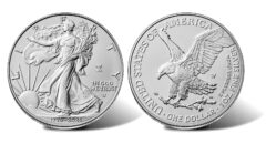 1776-2026 Enhanced Uncirculated American Silver Eagle - Obverse and Reverse