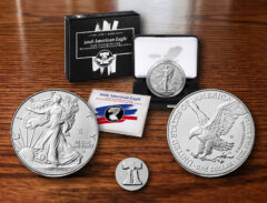 1776-2026 Enhanced Uncirculated American Silver Eagle and Packaging