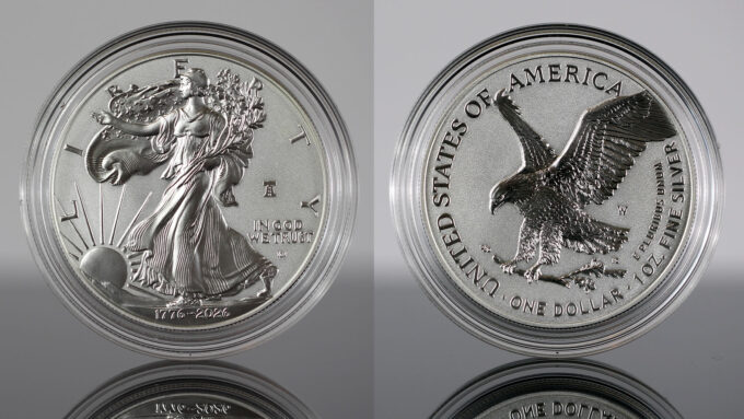 1776-2026 W Enhanced Uncirculated American Silver Eagle - Obverse and Reverse CoinNews