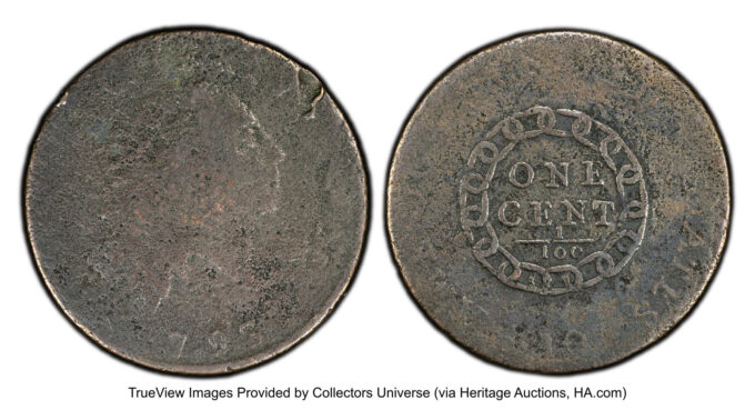 1793 Chain Cent