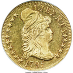 1795 Capped Bust Right Half Eagle MS62