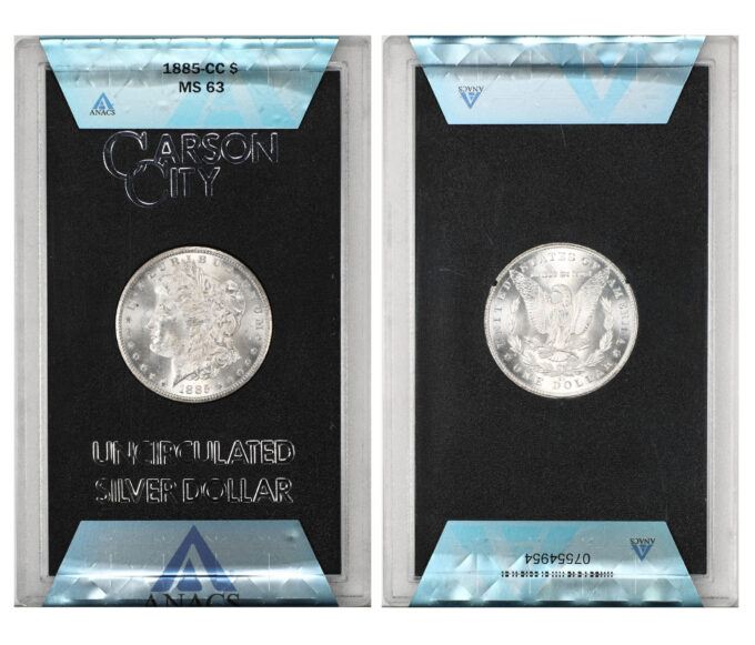 1885-CC Morgan Dollar - Bonanza Hoard