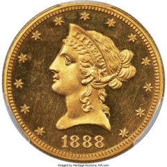 1888 Liberty Eagle PR64