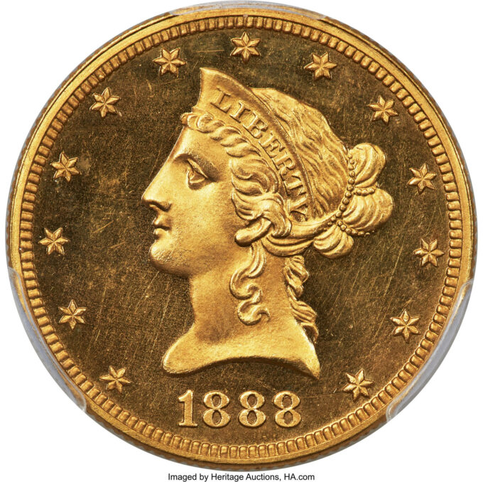 1888 Liberty Eagle PR64 | CoinNews 1888 Liberty Eagle PR64