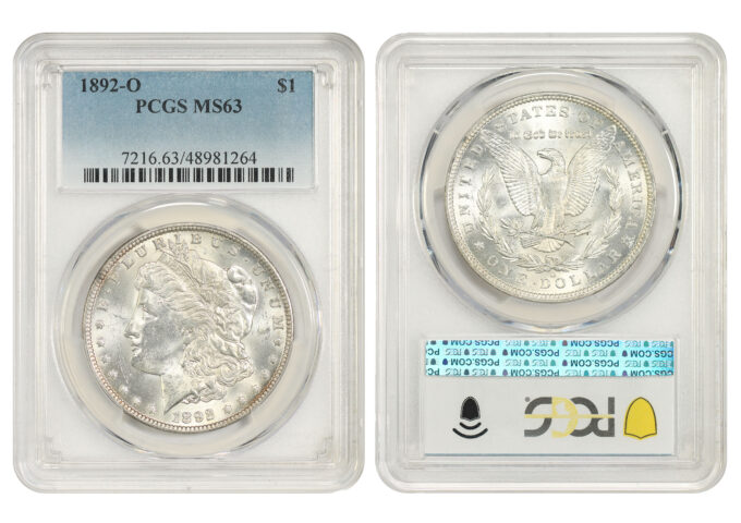 1892-O Morgan Dollar - Bonanza Hoard