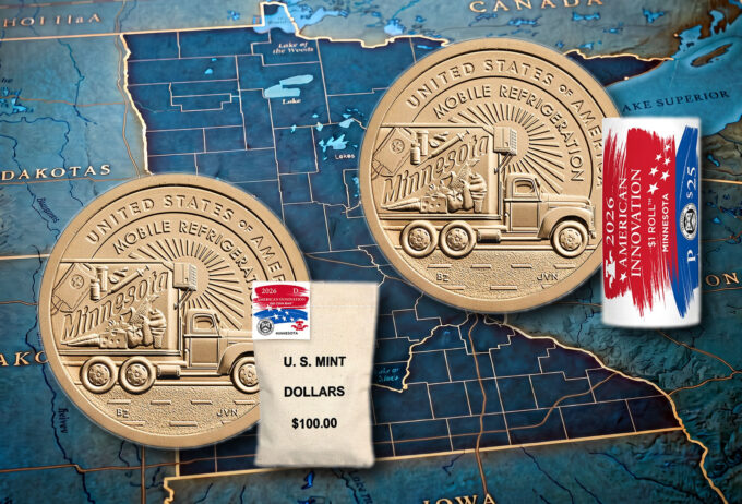 2026 Minnesota American Innovation Dollar Rolls and Bags