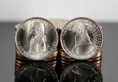 CoinNews photo shows both sides of 1776-2026 Declaration of Independence Quarters