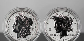 US Mint Sales: Morgan, Peace and Standing Liberty Sweep Top 3 CoinNews photo 1776-2026 Reverse Proof Morgan and Peace Silver Dollars