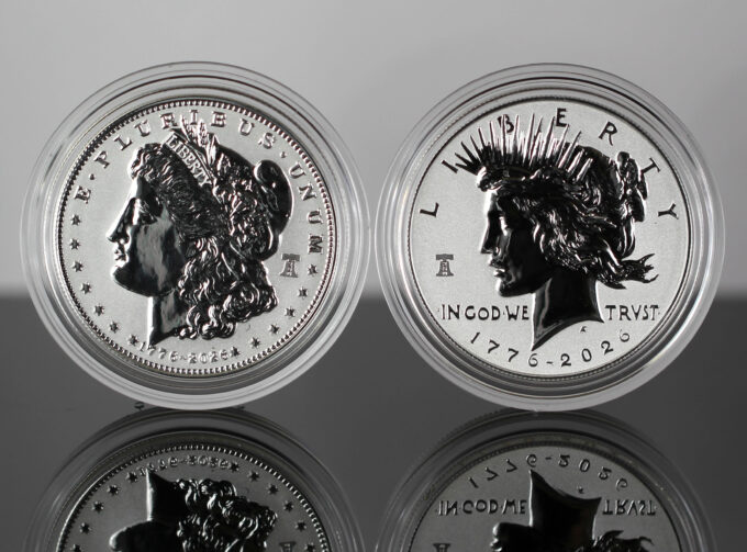 CoinNews photo 1776-2026 Reverse Proof Morgan and Peace Silver Dollars