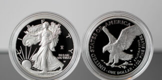 US Mint Sales: 1776-2026 Proof Silver Eagle Soars in Return CoinNews photo 1776-2026 W Proof American Silver Eagles
