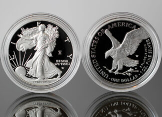 US Mint Sales: 1776-2026 Proof Silver Eagle Soars in Return CoinNews photo 1776-2026 W Proof American Silver Eagles