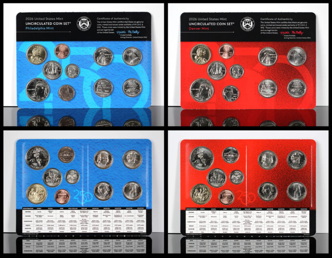 CoinNews photo collage 1776-2026 Uncirculated Coin Set