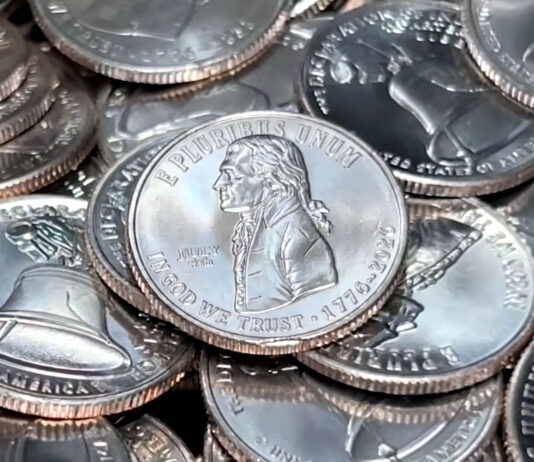 July 4 Privy Quarter Prices Fall as More Surface Declaration of Independence Quarters July 4 privy mark illustration