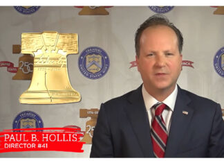 U.S. Mint Directors Mark America’s 250th Anniversary U.S. Mint Director Hollis in America's 250th Anniversary video