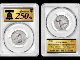 PCGS Offers $5,000 Reward for First July 4 Privy Quarter PCGS Label Declaration of Independence Quarter Privy