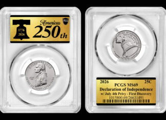 PCGS Offers $5,000 Reward for First July 4 Privy Quarter PCGS Label Declaration of Independence Quarter Privy