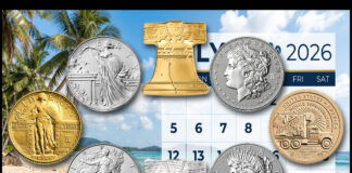 Liberty Bell “250” Coins Headline July U.S. Mint Releases US Mint July 2026 Coin Products