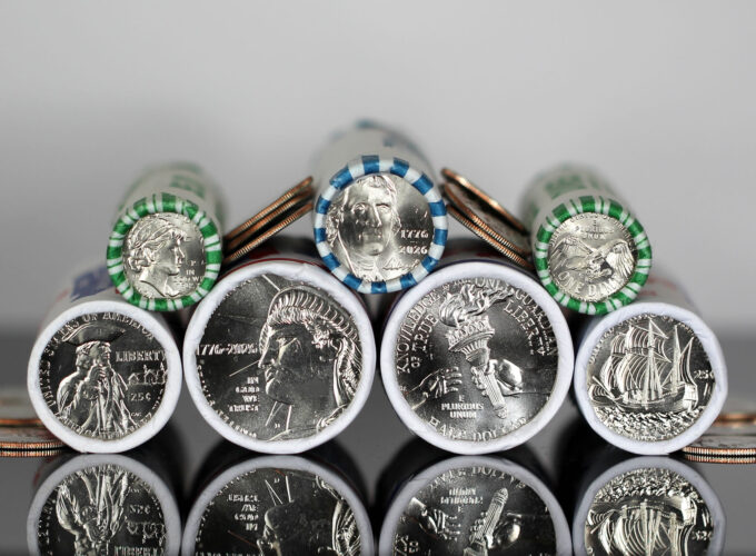 1776-2026 US Coins - half-dollars, quarters, nickels and dimes