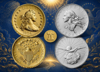 U.S. Mint Launches 1804 Dollar Gold Coin and Silver Medal Set 1804 Silver Dollar Gold Coin and Silver Medal