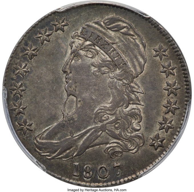 1807 Capped Bust Half Dollar O-111b | CoinNews 1807 Capped Bust Half Dollar O-111b
