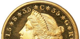 1879 $20 Quintuple Stella Headlines Heritage ANA Auction 1879 $20 Liberty Head Quintuple Stella