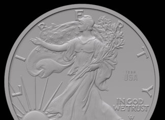 Team USA Privy Silver Eagles Presented to U.S. Olympians 2026 American Silver Eagle - Team USA privy mark