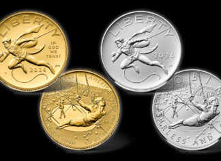 U.S. Mint Reveals 2026 Robin Comic Art Gold Coin and Silver Medals 2026 Robin Gold Coin and 25 Silver Medal