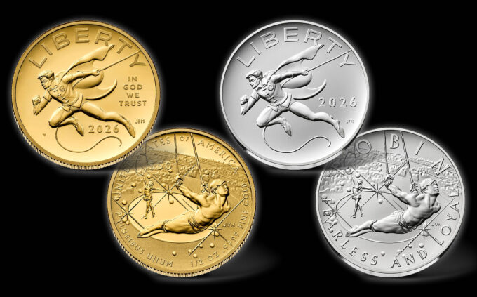 2026 Robin Gold Coin and 25 Silver Medal | CoinNews 2026 Robin Gold Coin and 25 Silver Medal