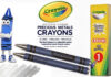 Crayola Blue Crayon Recreated in 1.5 Ounces of Silver Crayola Precious Metal Silver Crayons
