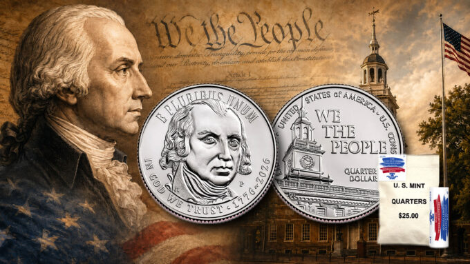 US Constitution Quarter - Both Sides