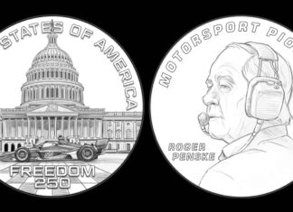 U.S. Mint Unveils Freedom 250 Medal for First D.C. IndyCar Race U.S. Mint designs for the 2026 Freedom 250 Race Medal