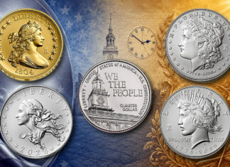 Morgan, Peace and 1804 Gold Set Lead Big U.S. Mint Week U.S. Mint Product Releases for Aug. 25–27