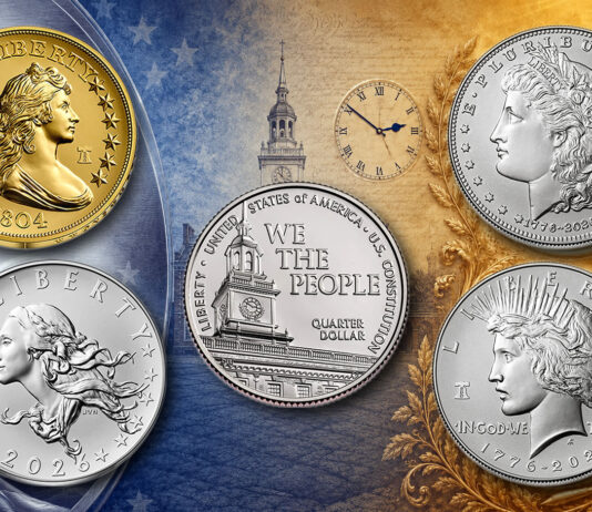 Morgan, Peace and 1804 Gold Set Lead Big U.S. Mint Week U.S. Mint Product Releases for Aug. 25–27