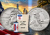 US Mint Sales: 9/11 Half Dollars Lead With 2.28 Million Coins 2026-P Enduring Liberty 9/11 half dollars with NEVER FORGET privy mark