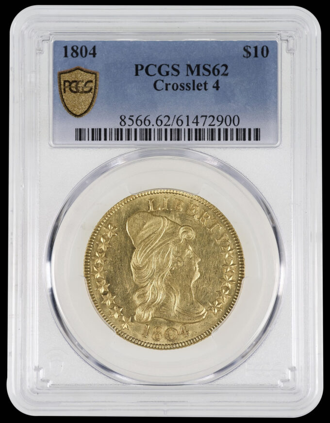 1804 crosslet 4 Eagle | CoinNews 1804 crosslet 4 Eagle