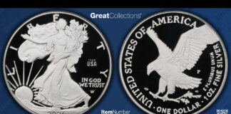 403-Mintage Team USA Privy Silver Eagle Heads to Auction 2026-P Proof TEAM USA Privy American Silver Eagle graded PCGS Proof-70 Deep Cameo