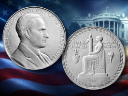 U.S. Mint Releases Calvin Coolidge Presidential Silver Medal Calvin Coolidge Presidential Silver Medal