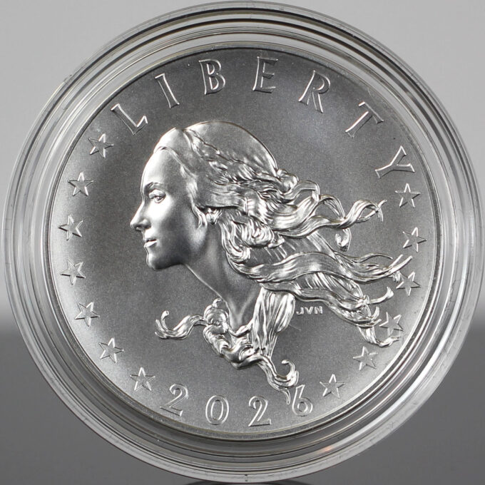 Best of the Mint 1804 Silver Medal, Obverse | CoinNews Obverse of the Best of the Mint 1804 Silver Medal.
