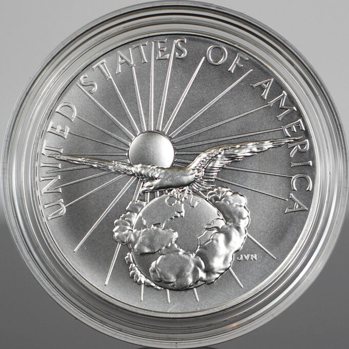 Best of the Mint 1804 Silver Medal, Reverse | CoinNews Reverse of the Best of the Mint 1804 Silver Medal.