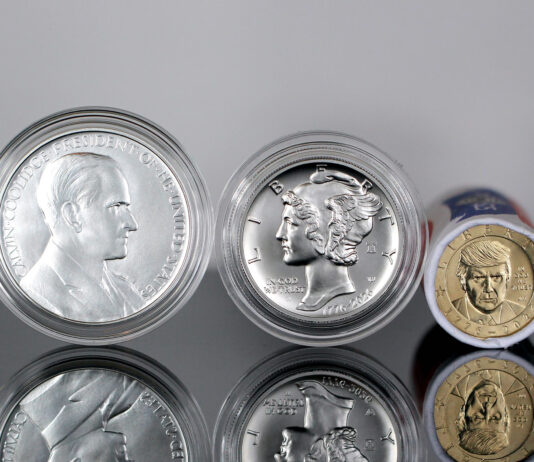 US Mint Sales: Trump Dollars and Palladium Eagle Coins Gone Calvin Coolidge Presidential Silver Medal, 1776 ~ 2026 Palladium Eagle and roll of 1776 ~ 2026 Trump dollars