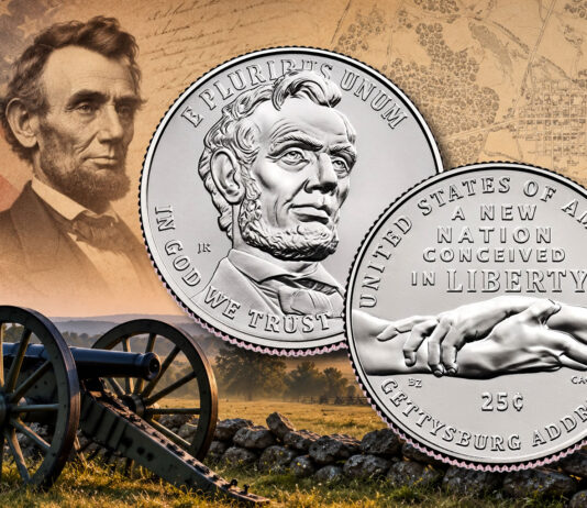 Gettysburg Address Quarter Launch Ceremony Set for Oct. 21 With Coin Exchange 1776 ~ 2026 Gettysburg Address quarter imagery highlighting the U.S. Mint's Oct. 21 launch ceremony and public coin exchange at Gettysburg National Military Park